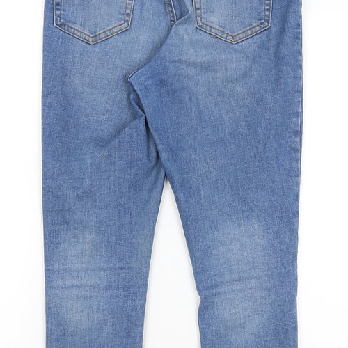 Denim Co Womens Blue   Capri Jeans Size 10 L23 in