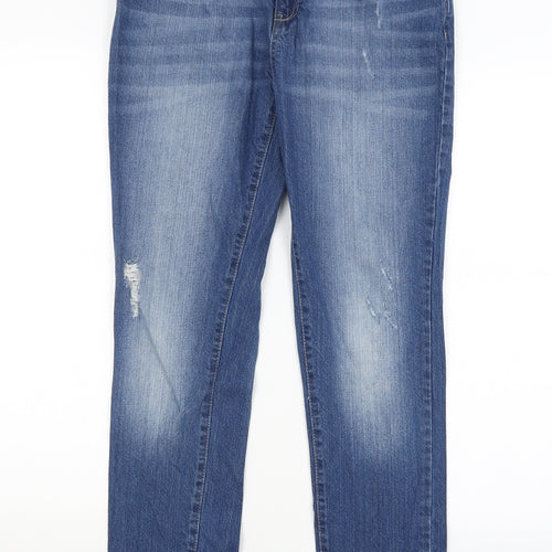 ESMARA Womens Blue   Straight Jeans Size 10 L28 in