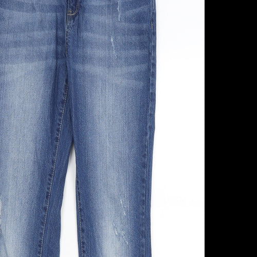 ESMARA Womens Blue   Straight Jeans Size 10 L28 in