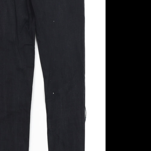 Topshop Womens Black   Skinny Jeans Size 28 in L28 in