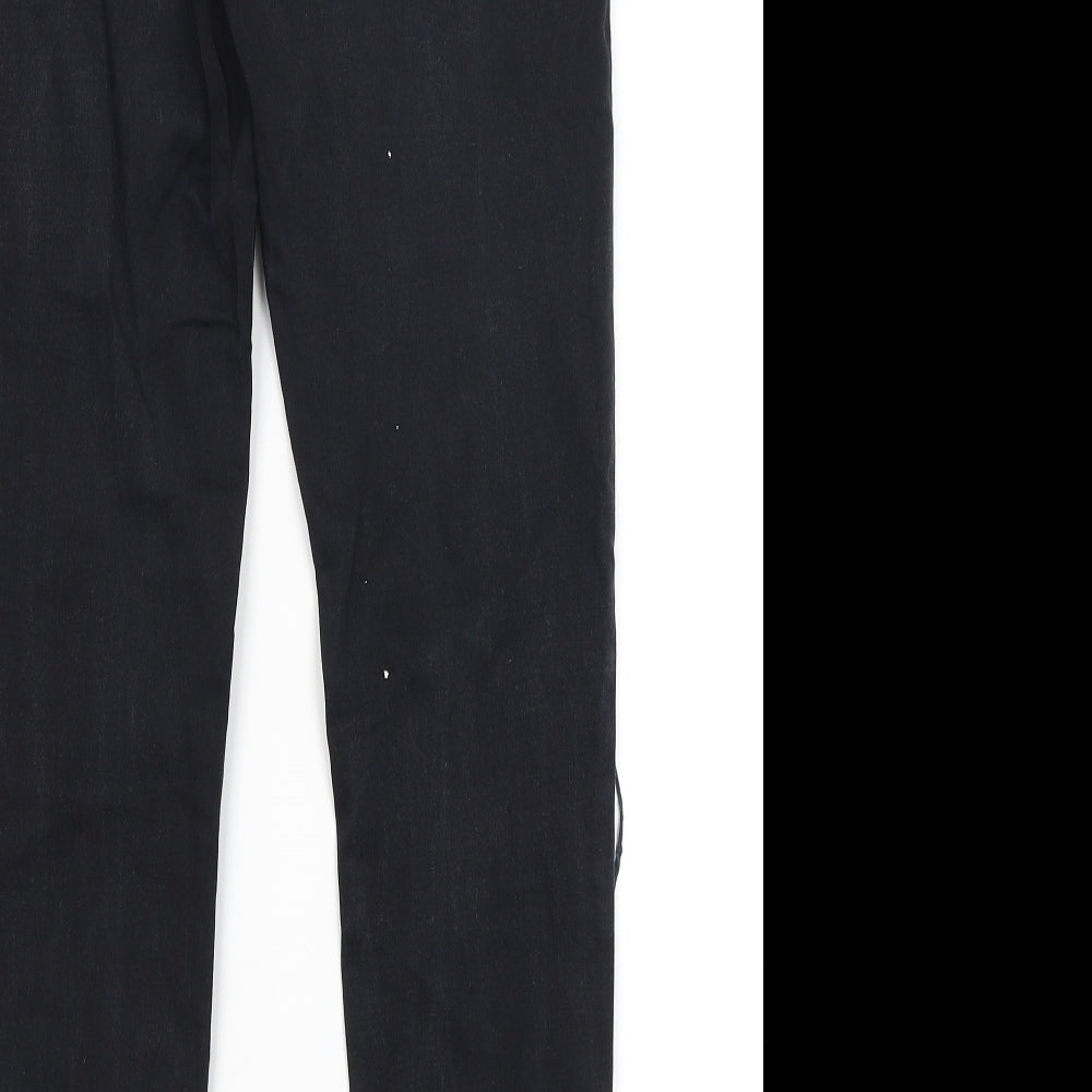 Topshop Womens Black   Skinny Jeans Size 28 in L28 in