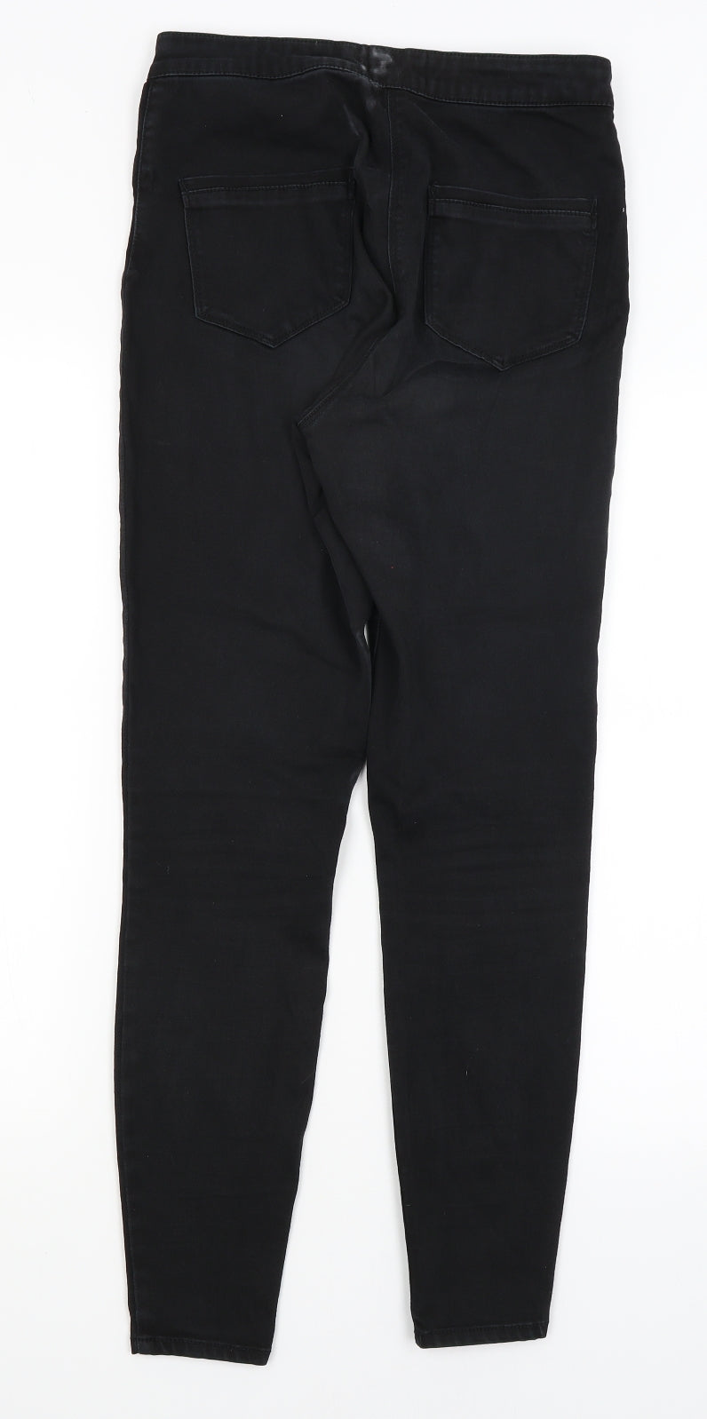 Matalan Womens Black   Jegging Jeans Size 12 L28 in