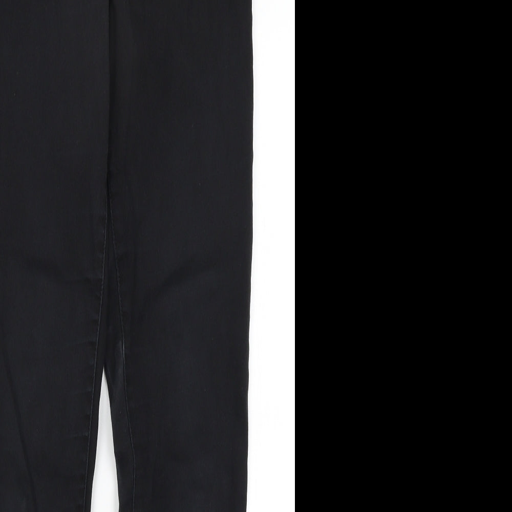 Matalan Womens Black   Jegging Jeans Size 12 L28 in