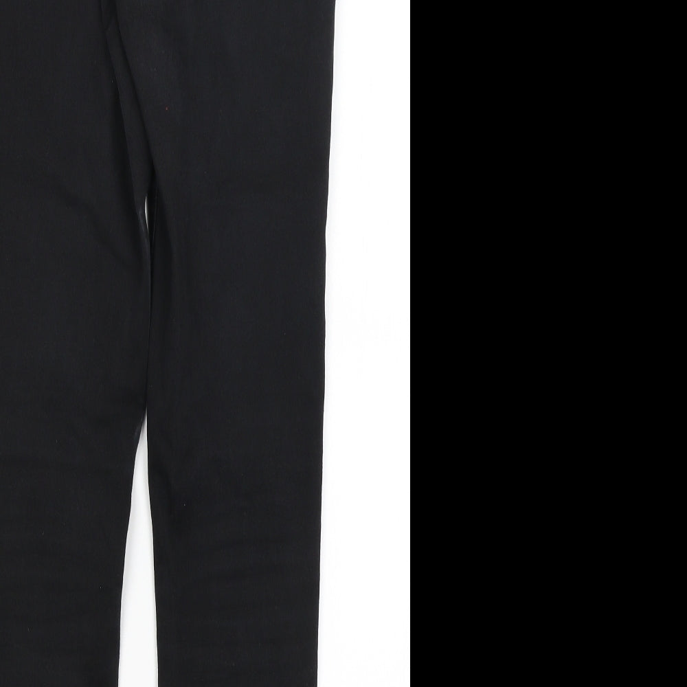 Matalan Womens Black   Jegging Jeans Size 12 L28 in