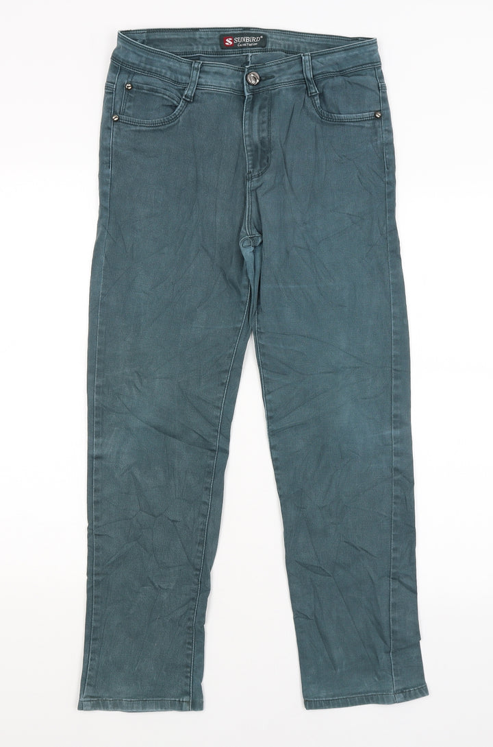 Sunbird Womens Blue   Straight Jeans Size 31 in L26 in