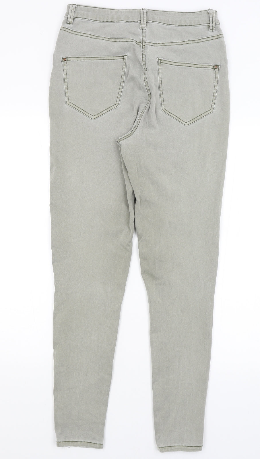 Very Womens Grey   Skinny Jeans Size 12 L29 in