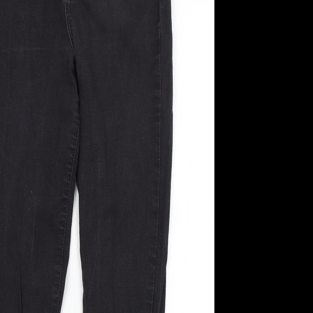 Denim Co Womens Black   Skinny Jeans Size 12 L26 in