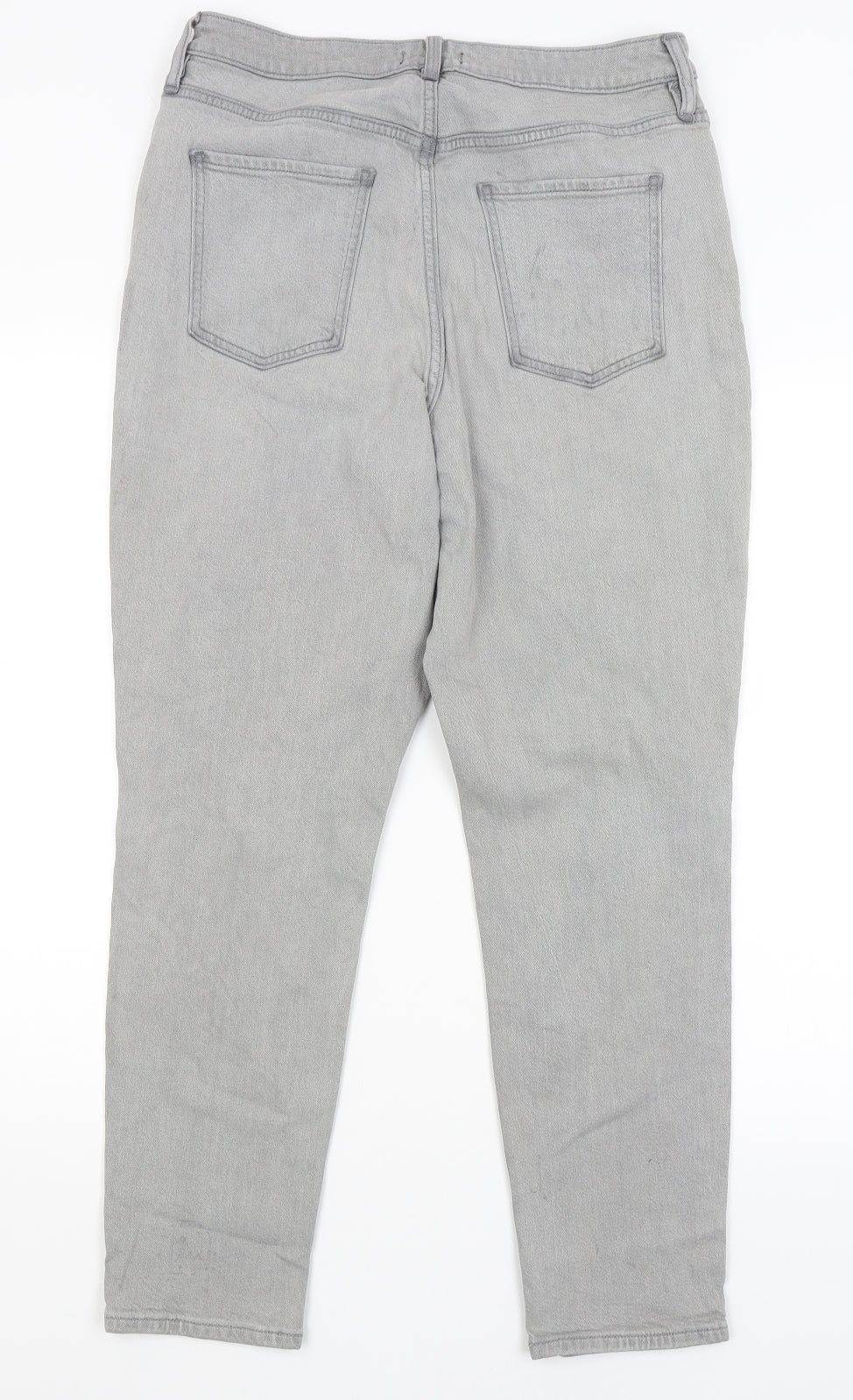 F&F Womens Grey   Straight Jeans Size 12 L28 in