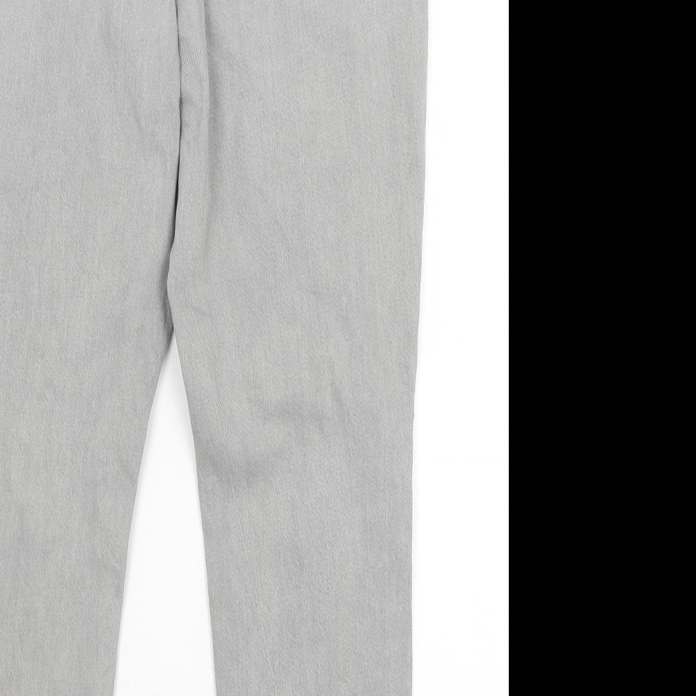 F&F Womens Grey   Straight Jeans Size 12 L28 in