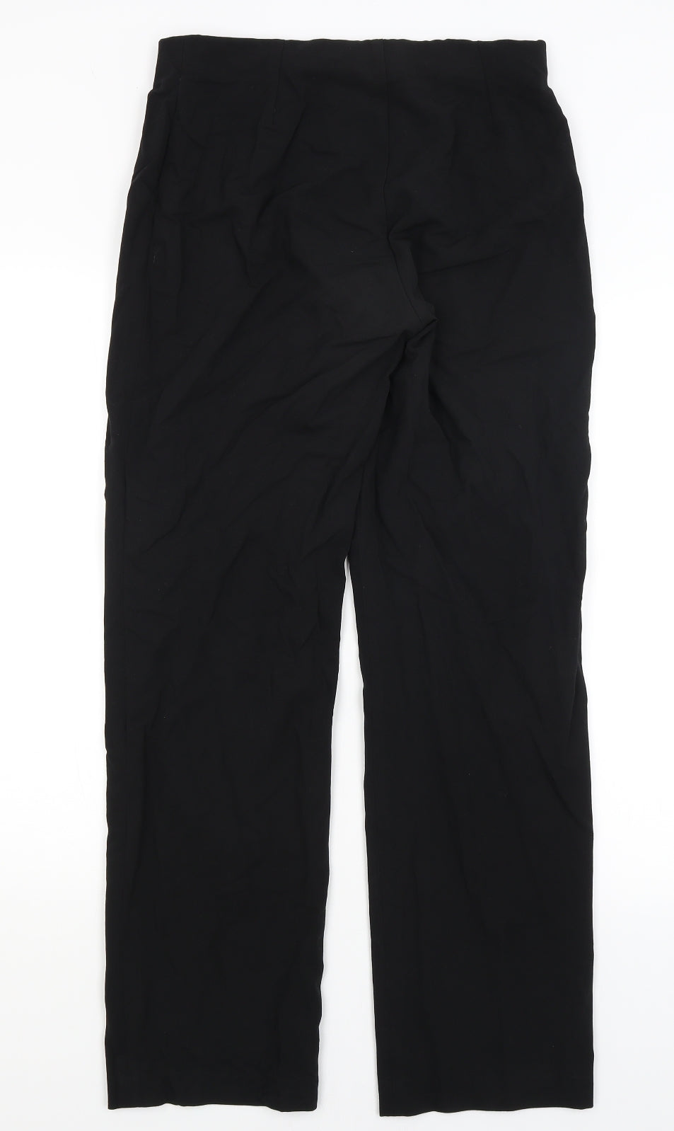 Peruggi Womens Black   Dress Pants Trousers Size 10 L30 in