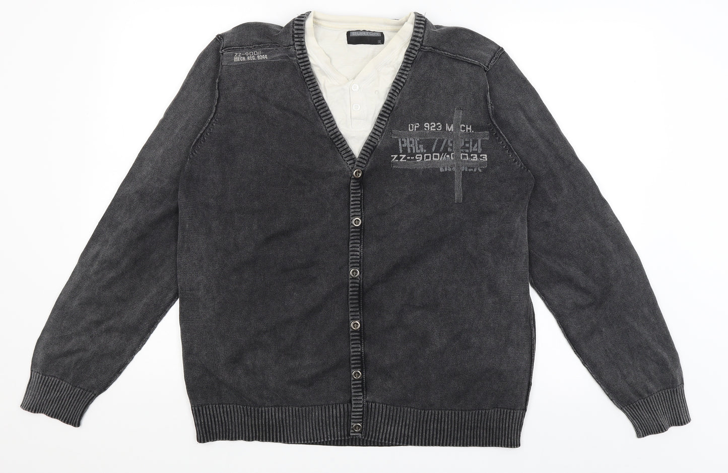 Burton Mens Grey   Pullover Jumper Size L