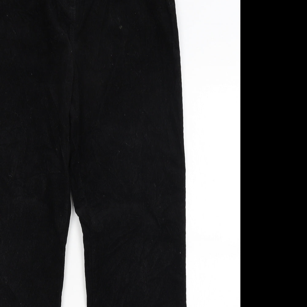 M&S Womens Black   Bootcut Jeans Size 12 L28 in