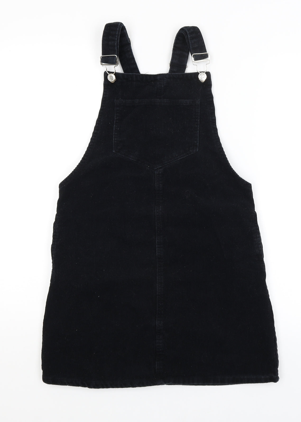 Denim Co Womens Black   Pinafore/Dungaree Dress  Size 6