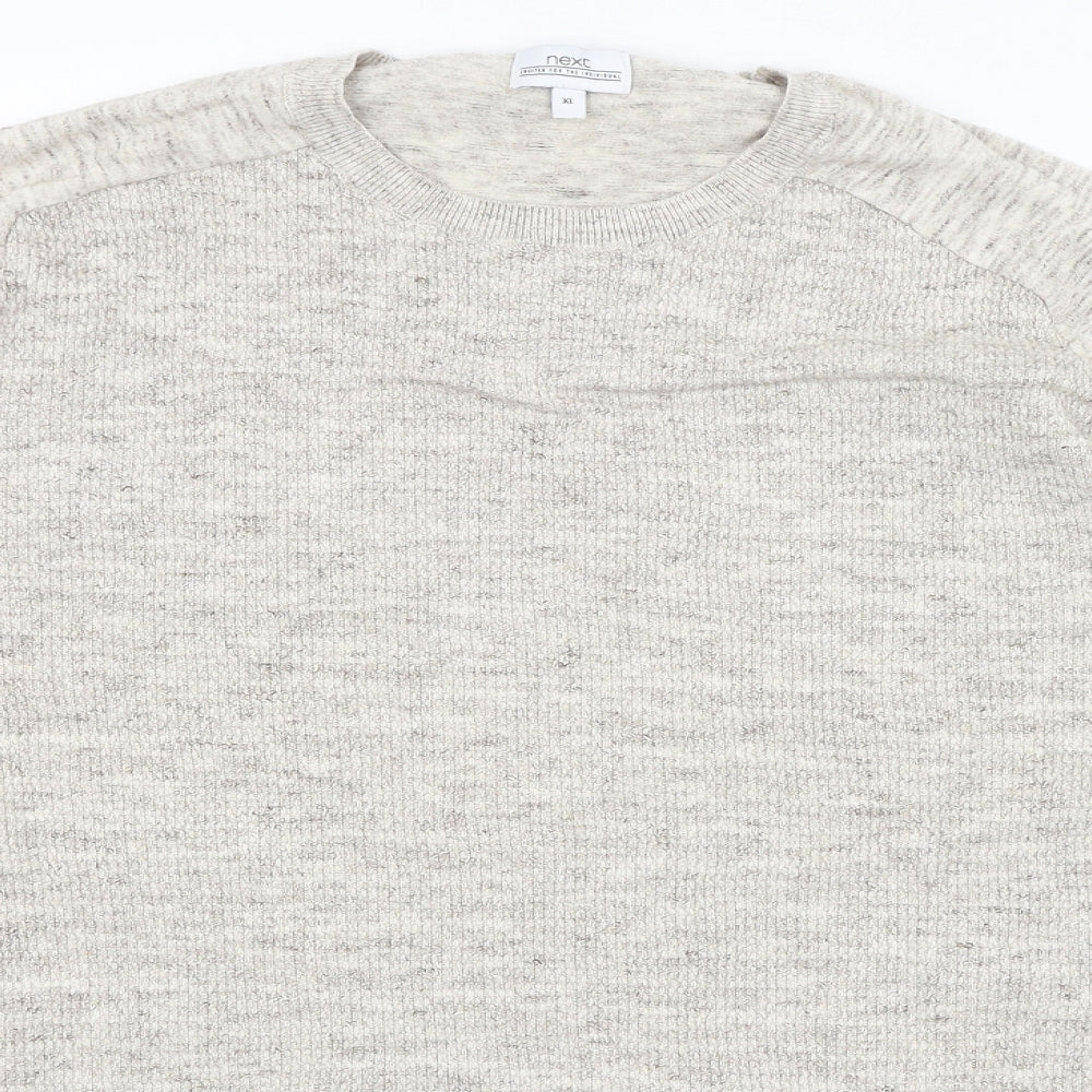 NEXT Mens Beige   Pullover Jumper Size XL