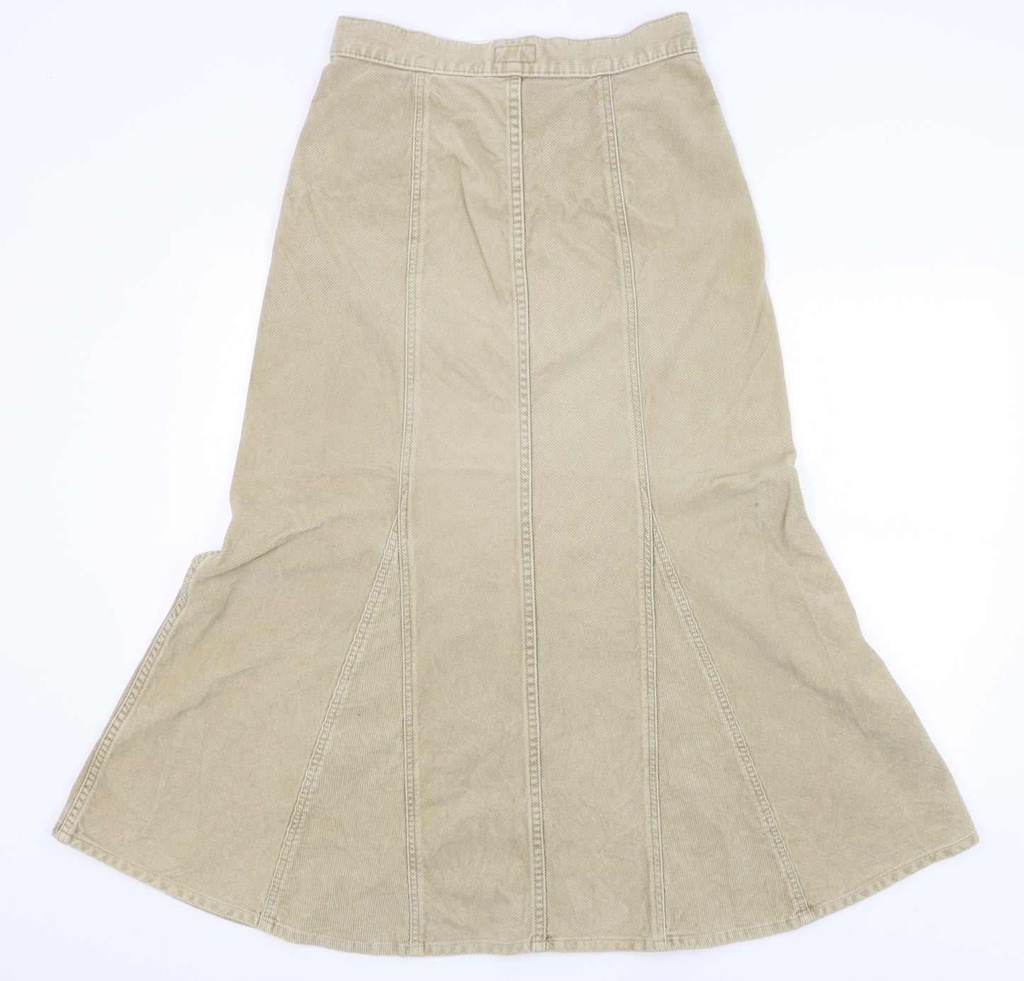 Per Una Womens Beige   Flare Skirt Size 10