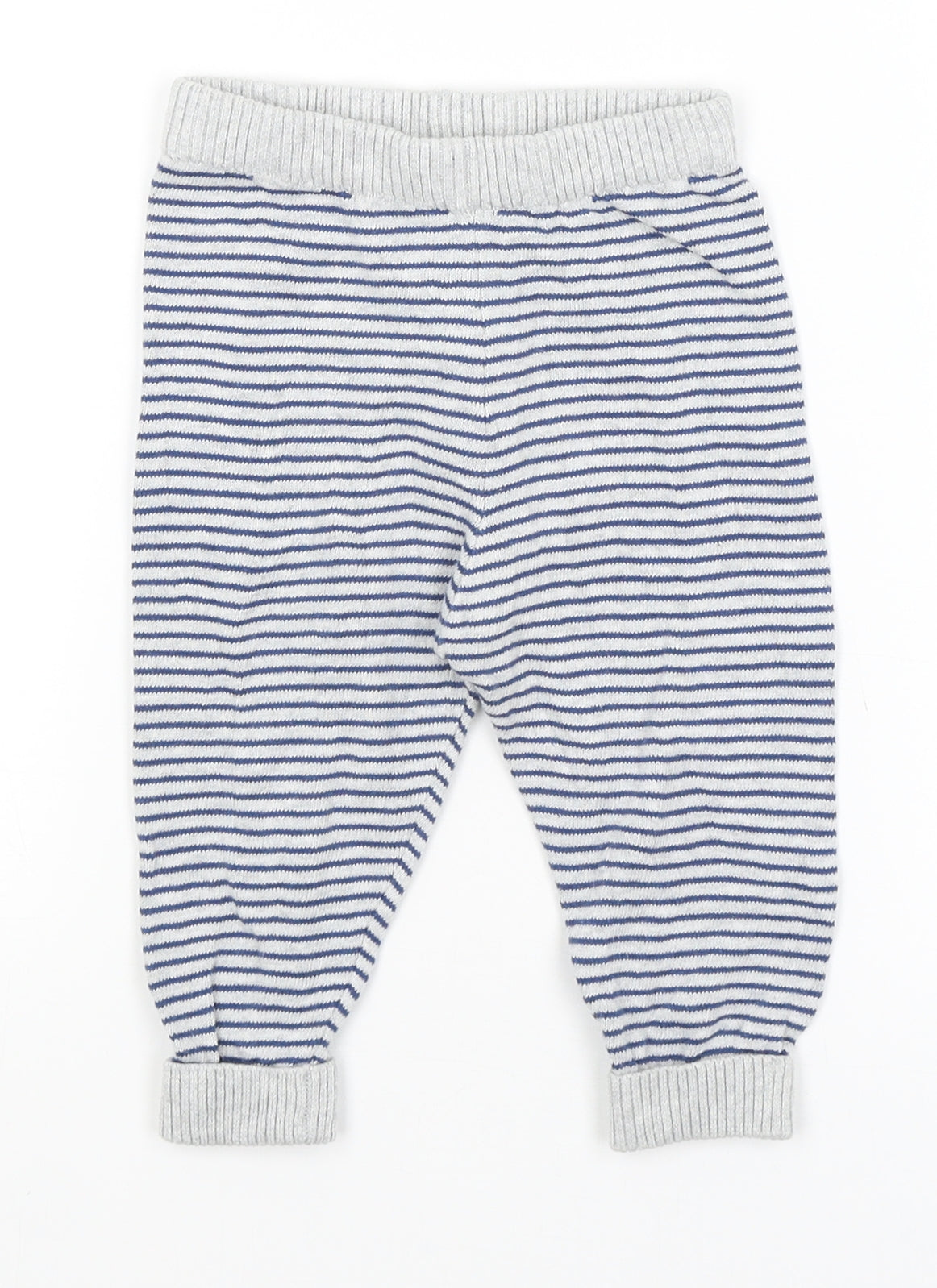 Primark Baby Green Striped  Capri Trousers Size 9-12 Months