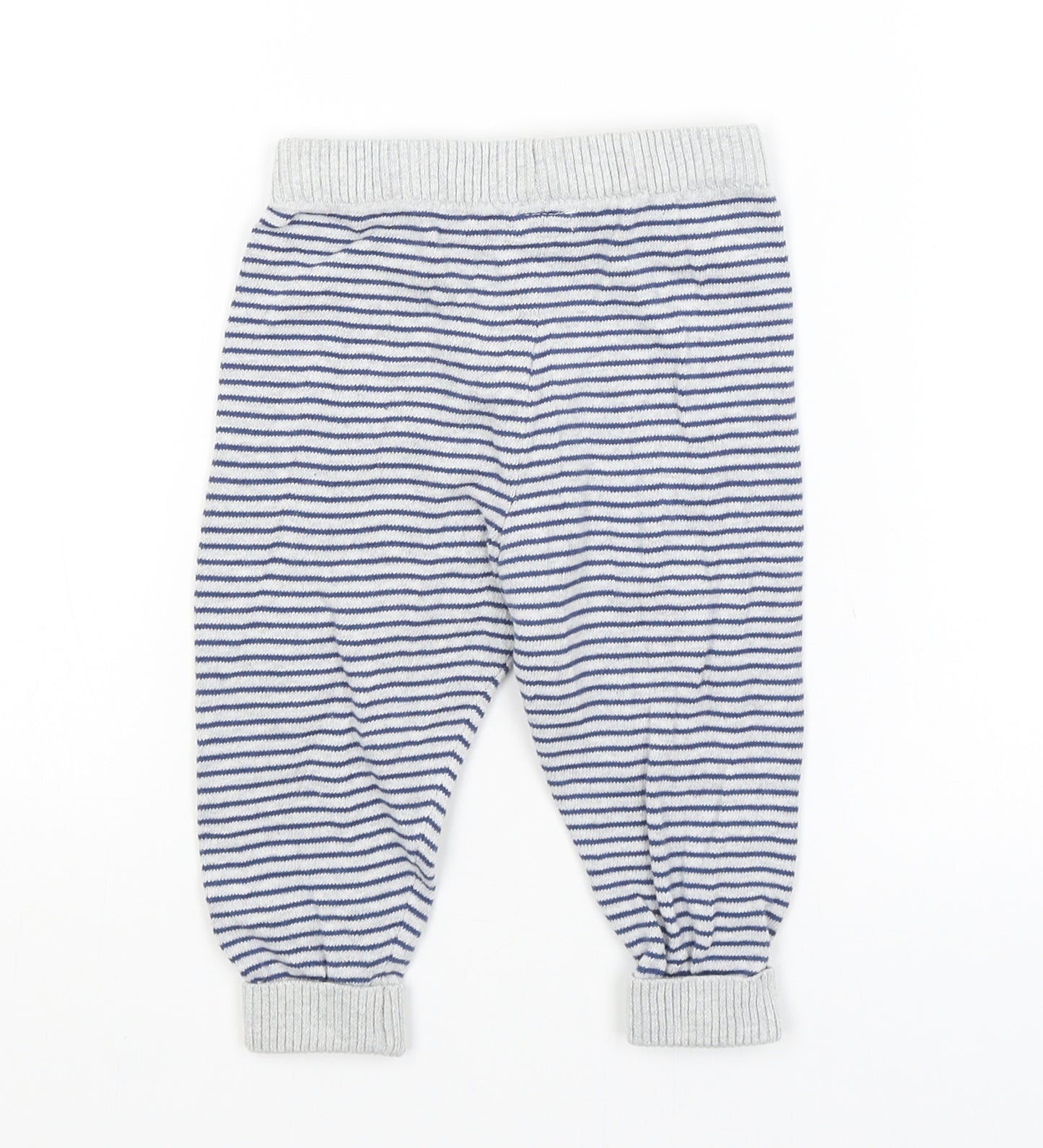 Primark Baby Green Striped  Capri Trousers Size 9-12 Months