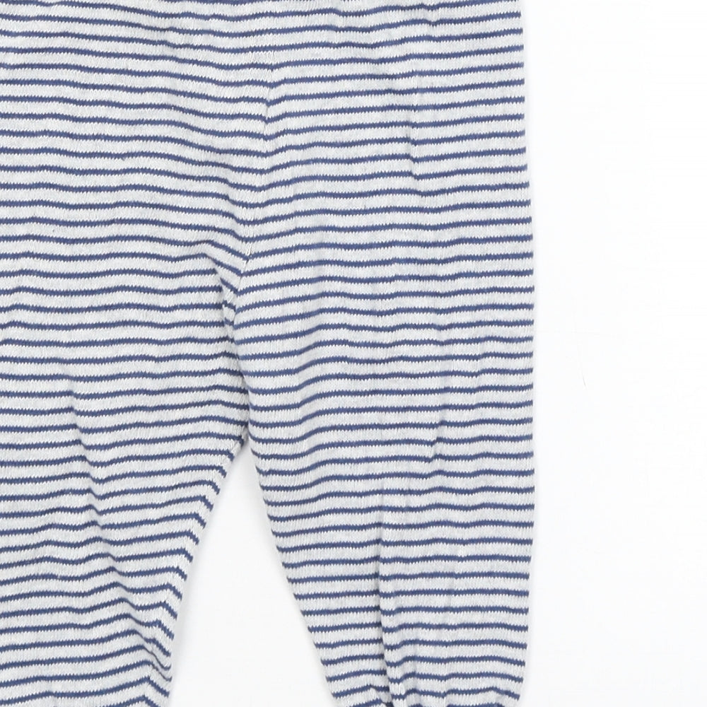 Primark Baby Green Striped  Capri Trousers Size 9-12 Months