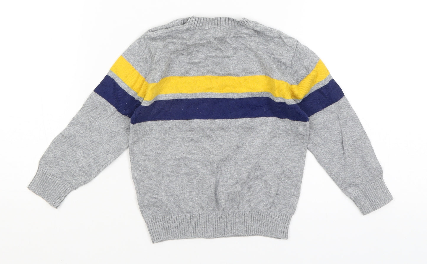 Preworn Boys Grey   Pullover Jumper Size 2-3 Years