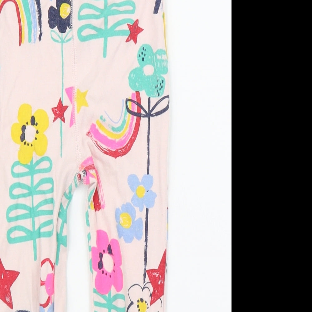 NEXT Girls Pink Floral  Capri Trousers Size 2-3 Years