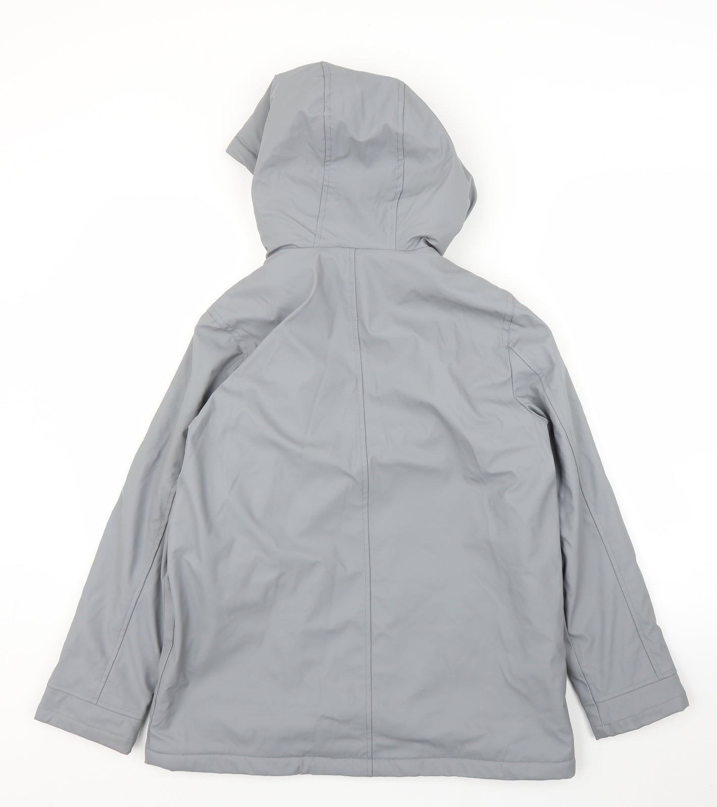 New Look Girls Grey   Rain Coat Coat Size 13 Years