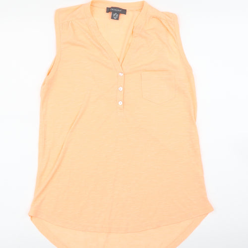 Primark Womens Orange   Basic Blouse Size XS