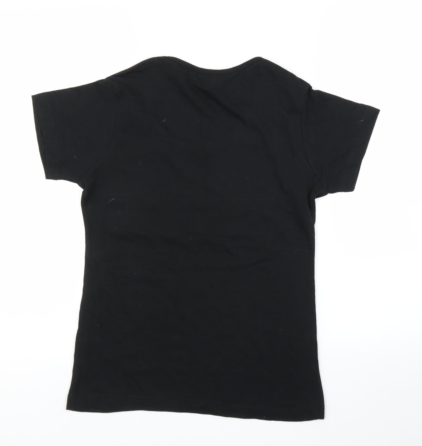 Halloween Womens Black   Basic T-Shirt Size 8