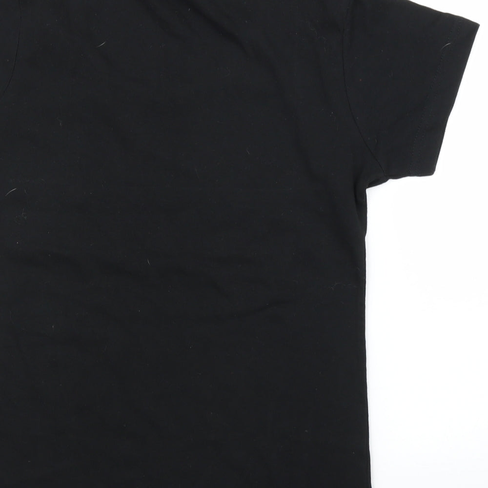 Halloween Womens Black   Basic T-Shirt Size 8