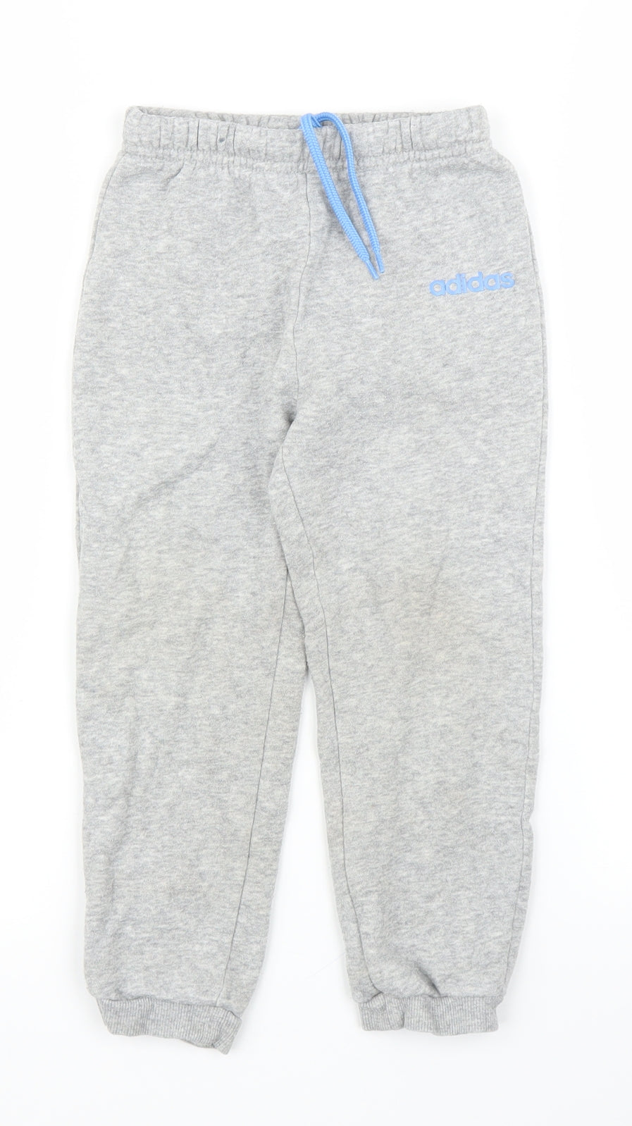 adidas Boys Grey   Sweatpants Trousers Size 3-4 Years