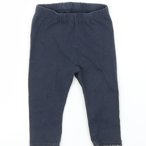 Nutmeg Baby Blue   Capri Leggings Size 3-6 Months