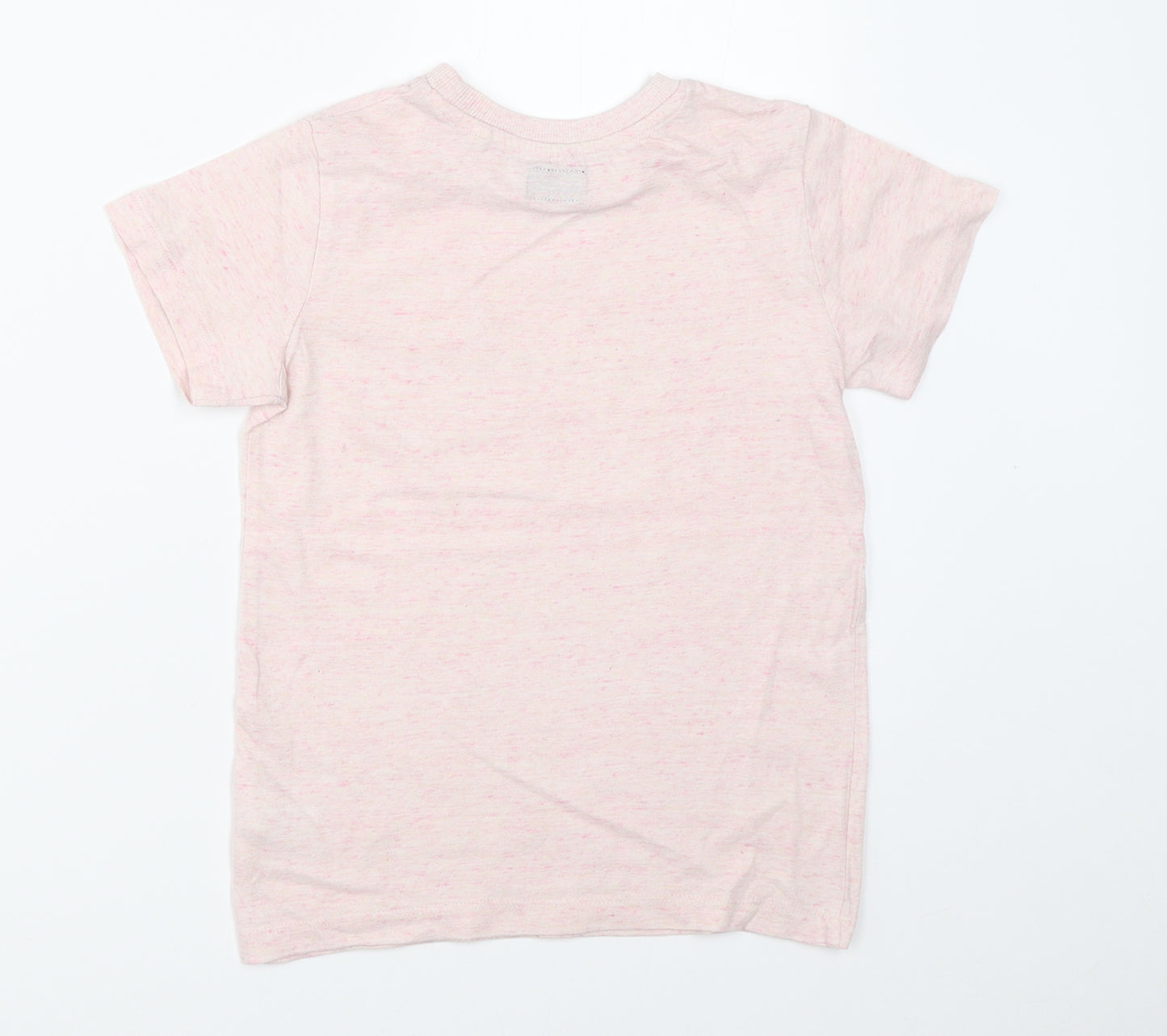 NEXT Girls Pink   Basic T-Shirt Size 7 Years