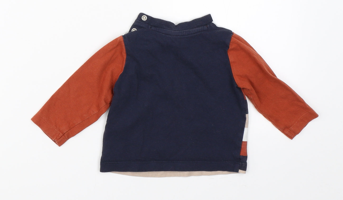 Disney Baby Boys Orange Striped  Basic T-Shirt Size 3-6 Months  - tigger