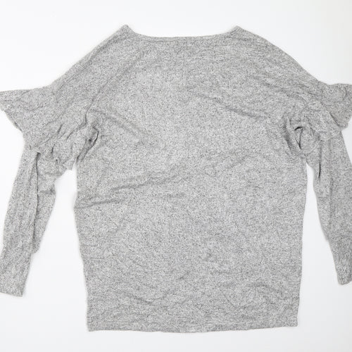 JD Williams Womens Grey   Pullover Jumper Size 10