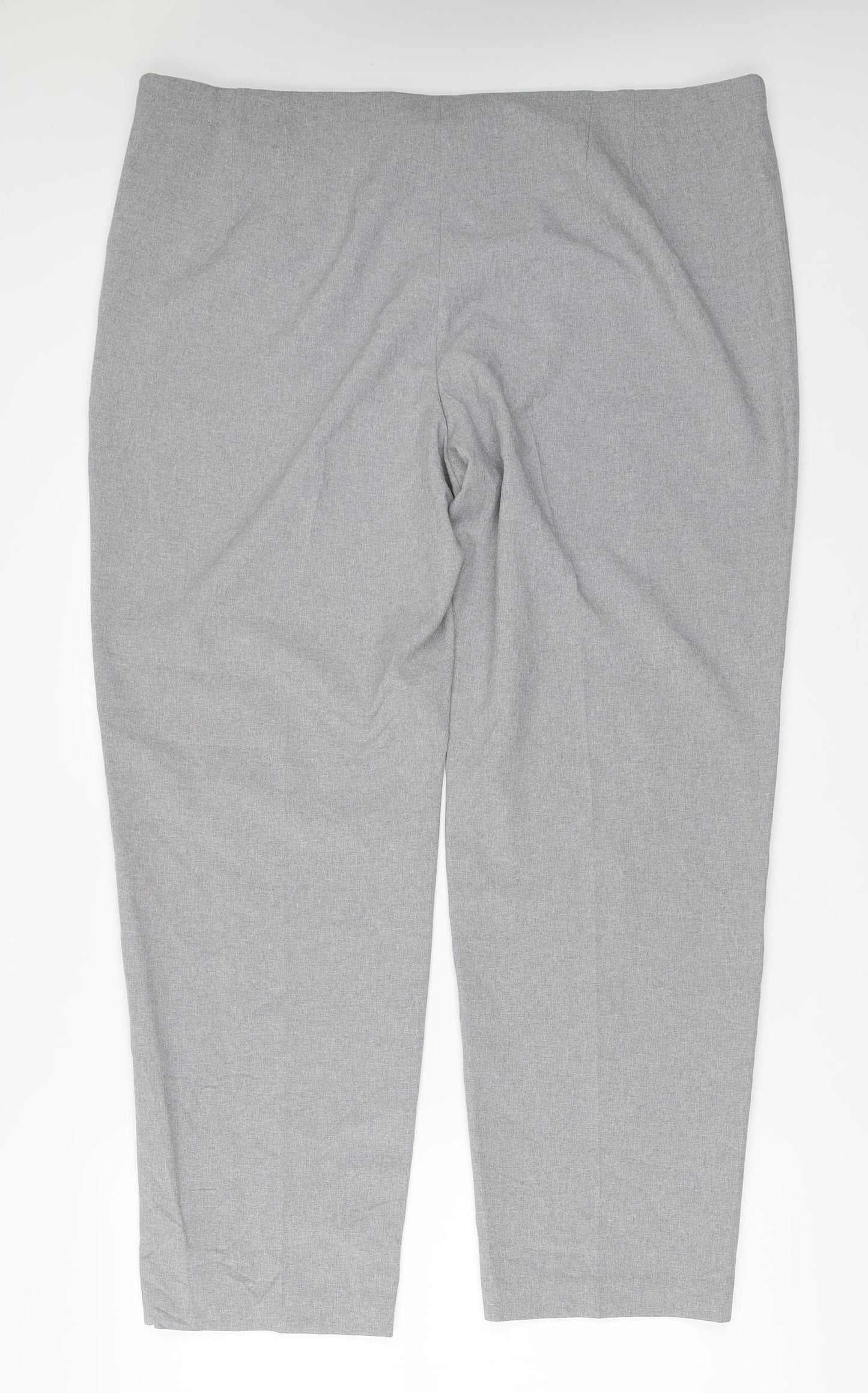 Marks and Spencer Womens Grey   Trousers  Size 22 L30 in