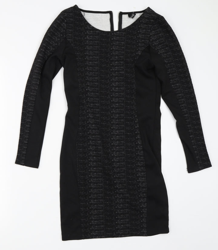 H&M Womens Black Bodycon Size 38