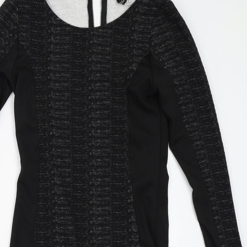 H&M Womens Black   Bodycon  Size 38