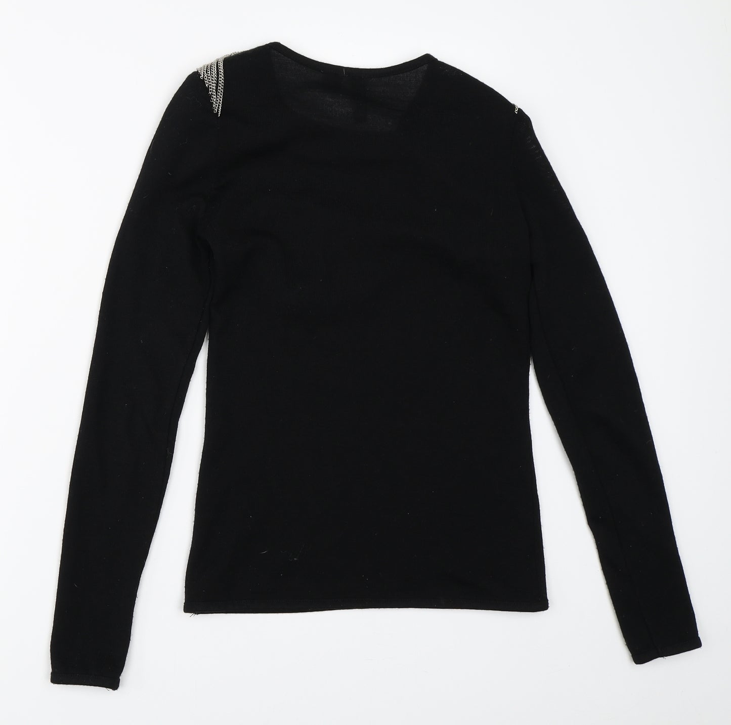 H&M Womens Black   Pullover Jumper Size 10