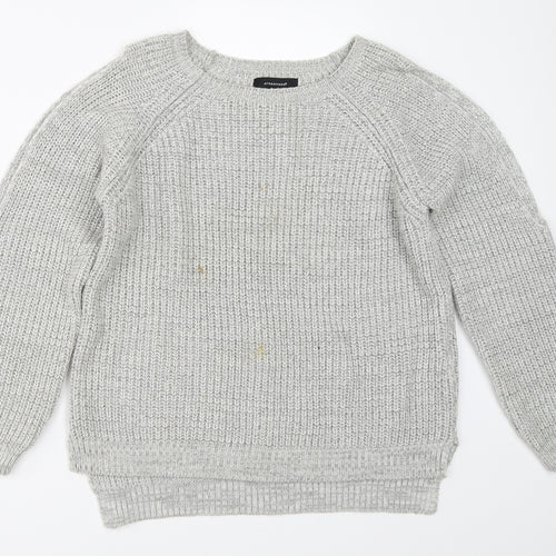 Atmosphere Womens Grey   Pullover Jumper Size 8