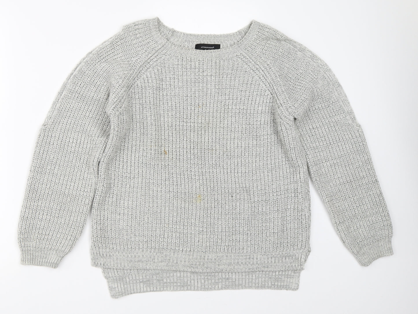 Atmosphere Womens Grey   Pullover Jumper Size 8