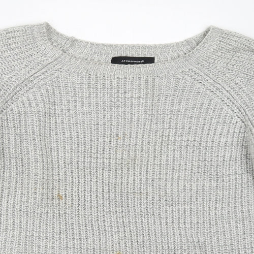 Atmosphere Womens Grey   Pullover Jumper Size 8