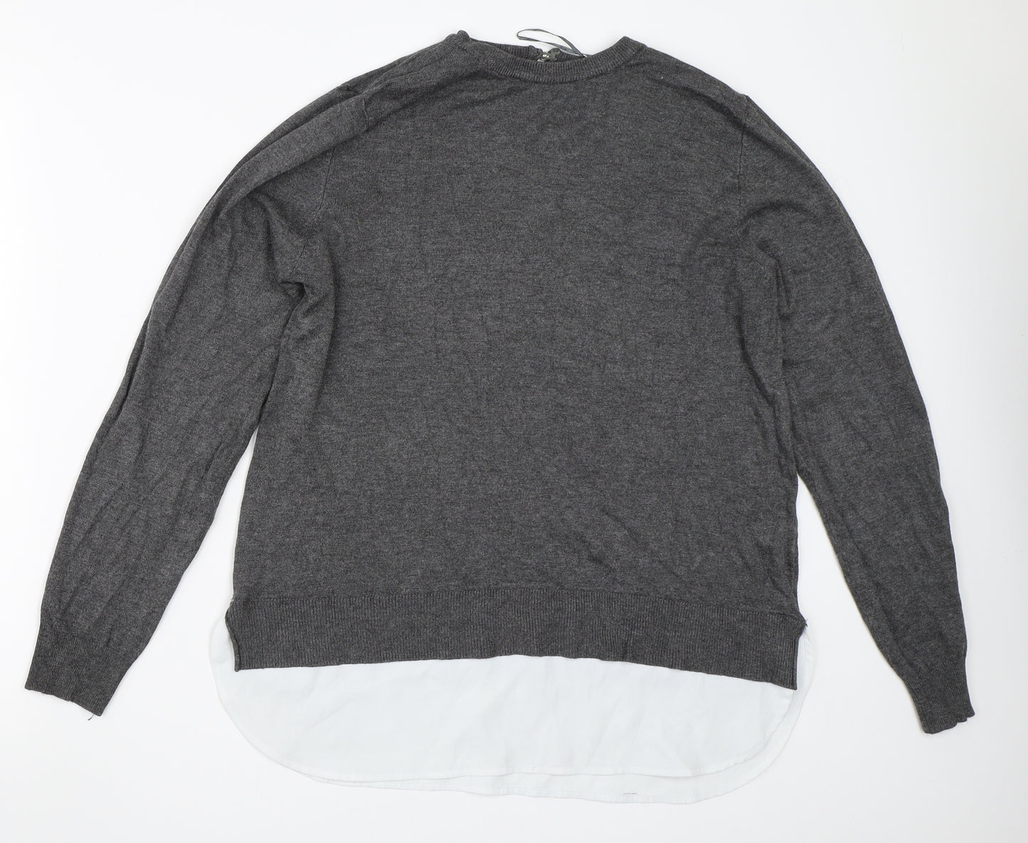 F&F Womens Grey   Pullover Jumper Size 12