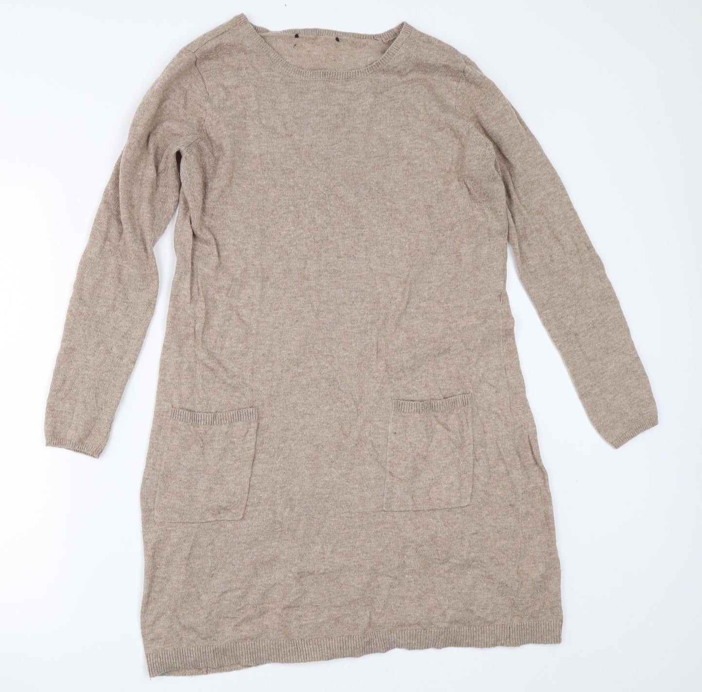 Atmosphere Womens Beige   Jumper Dress  Size 10