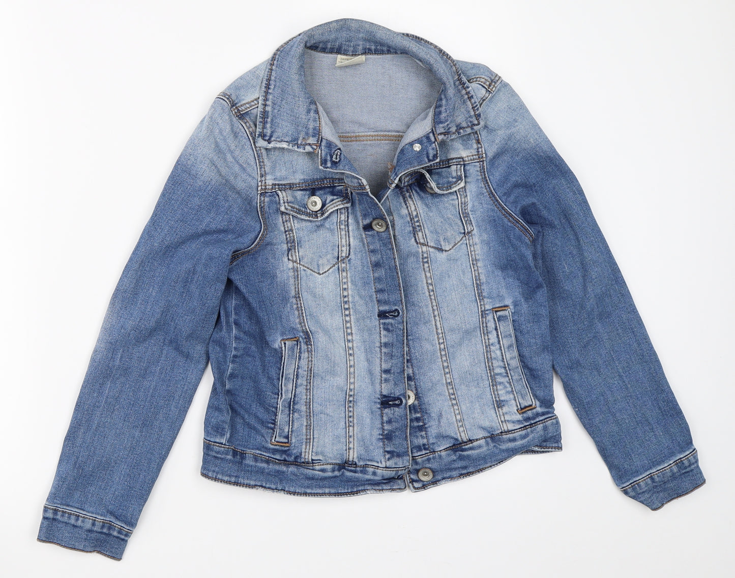 Zara Girls Blue  Denim Jacket  Size 11-12 Years