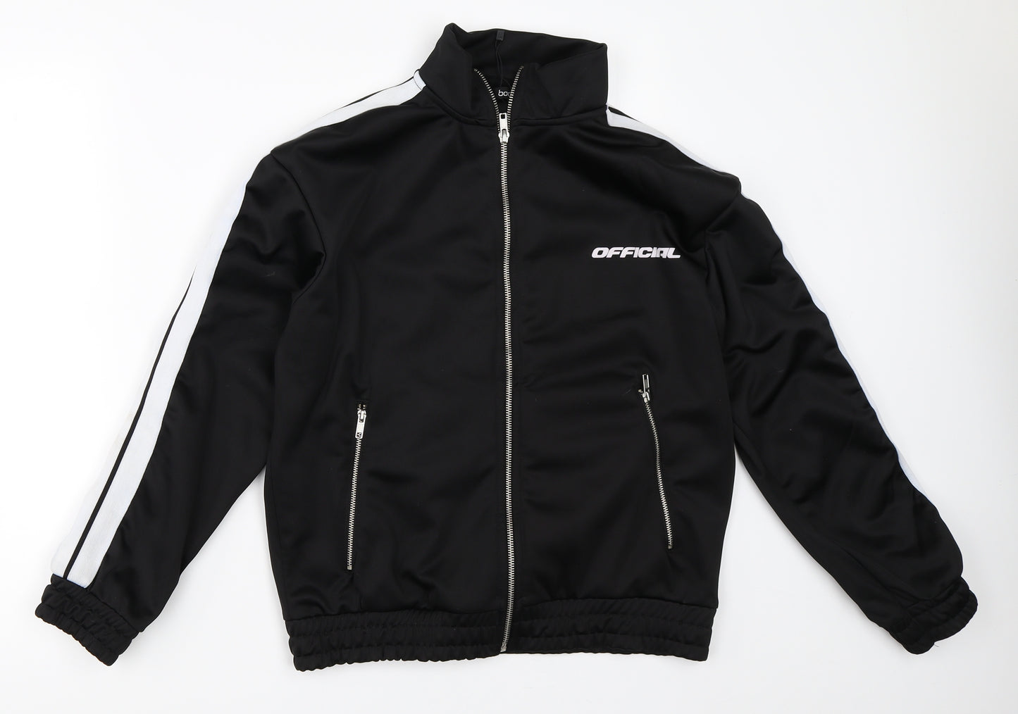 Boohoo Mens Black   Jacket  Size S