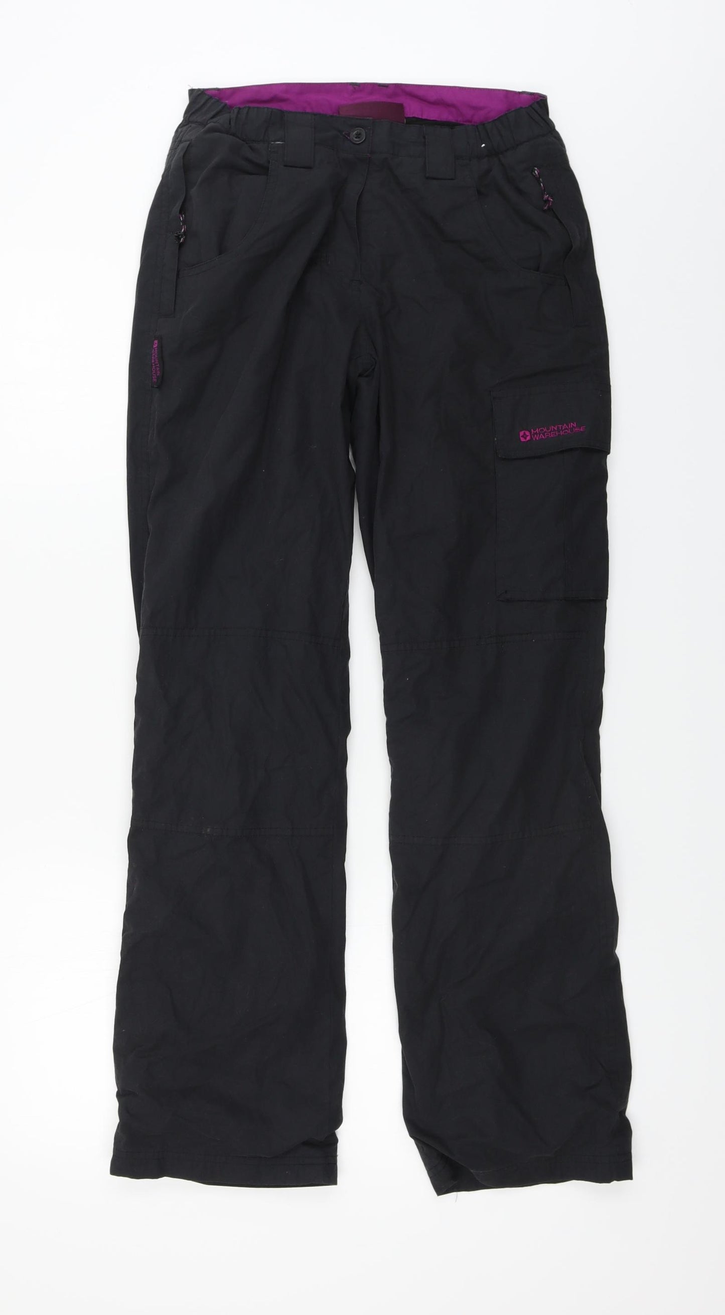 Mountain Warehouse  Womens Black   Trousers  Size 6 L27 in