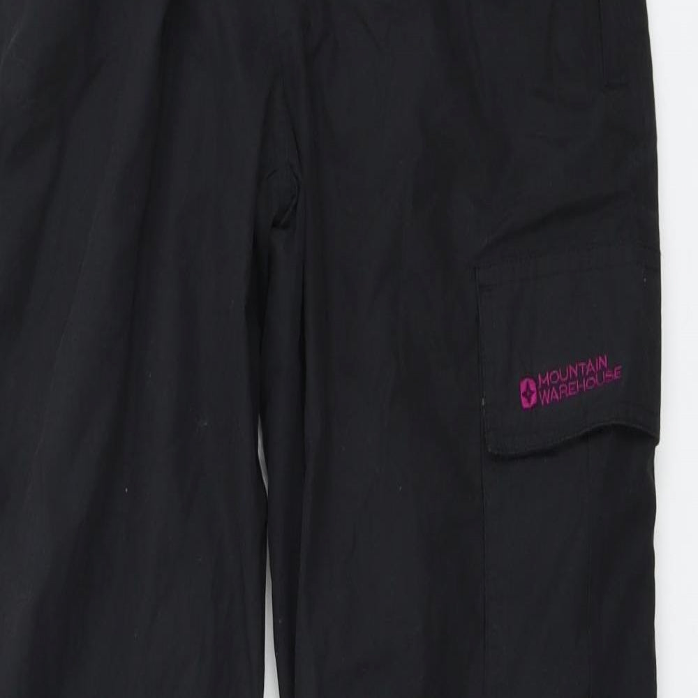 Mountain Warehouse  Womens Black   Trousers  Size 6 L27 in