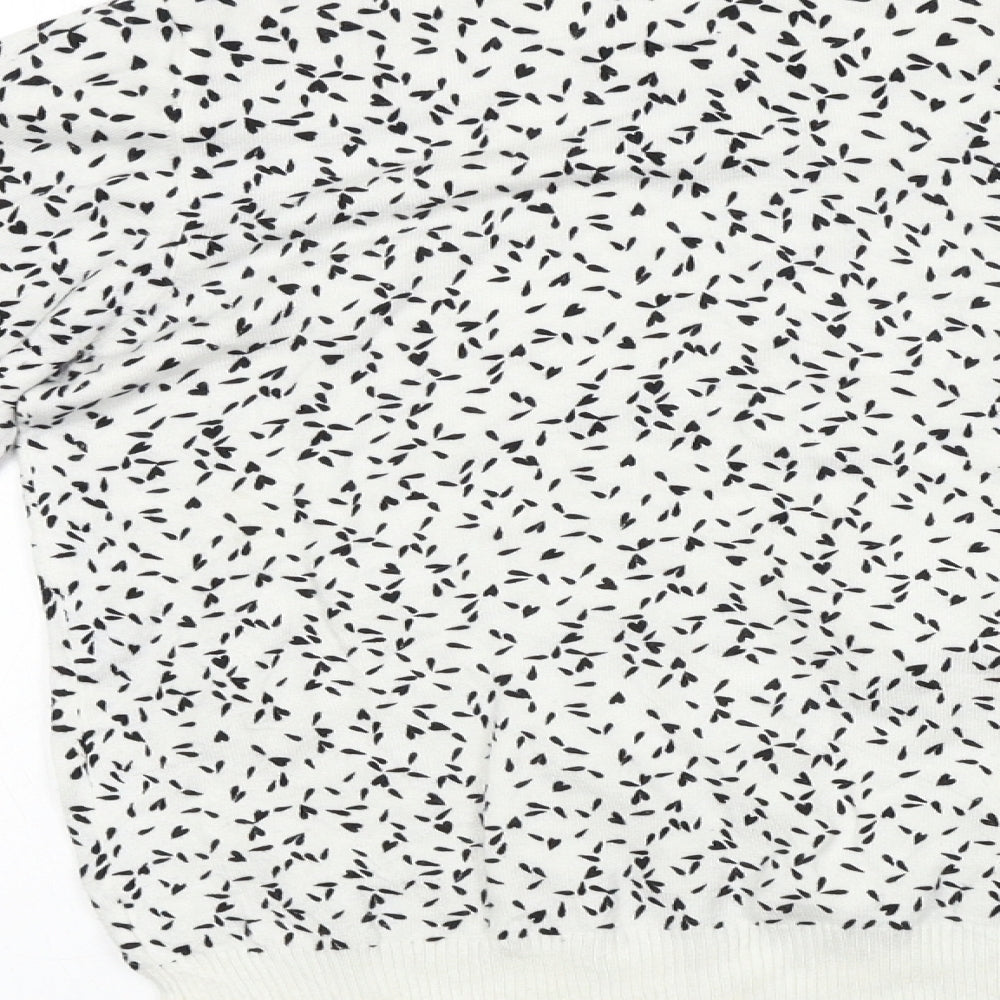 NEXT  Womens White   Pullover Jumper Size 12