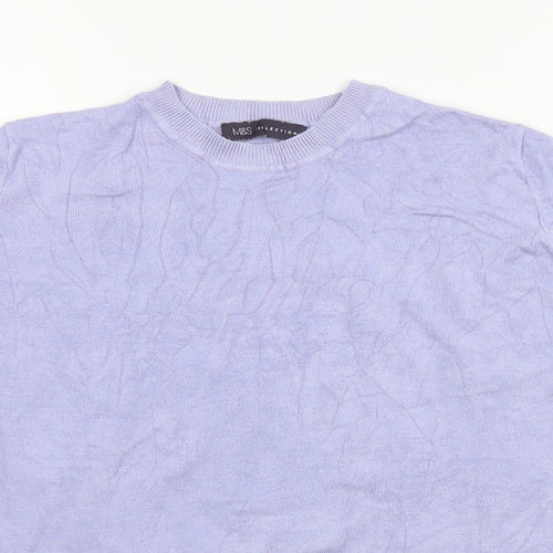 Marks and Spencer  Womens Purple   Pullover Jumper Size 12