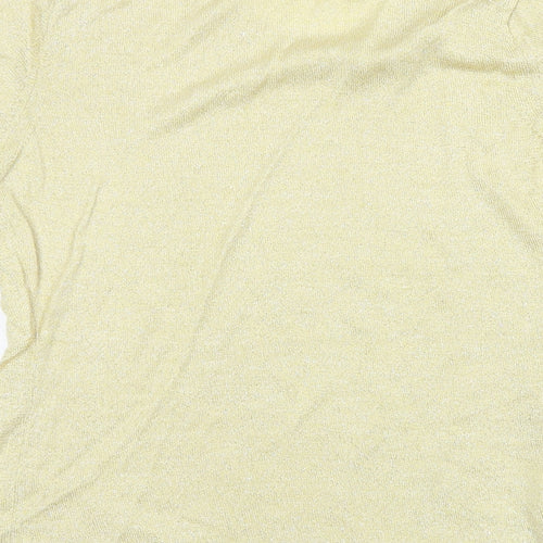 BHS Womens Yellow   Pullover Jumper Size 10