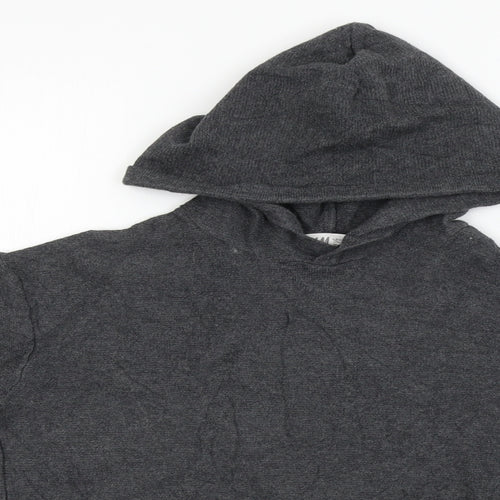 H&M  Boys Grey   Pullover Hoodie Size 8-9 Years